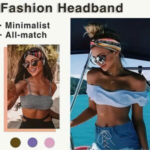 6PCS Multicolored Headband